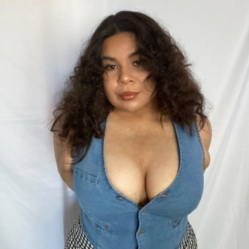 Denim Sleeveless Top